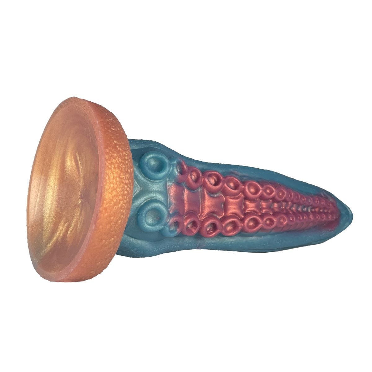 Ocean blue tentacle fantasy dildo with suction cup base, photo 8