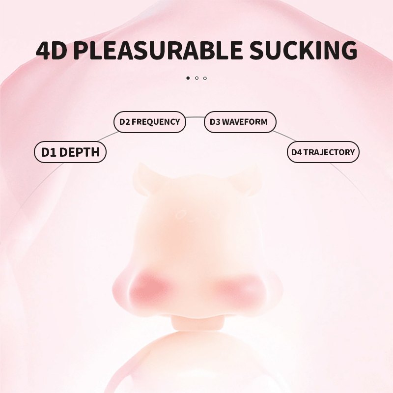 Pink octopus-shaped silicone clit suction vibrator, photo 4