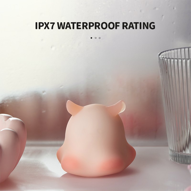 Pink octopus-shaped silicone clit suction vibrator, photo 6