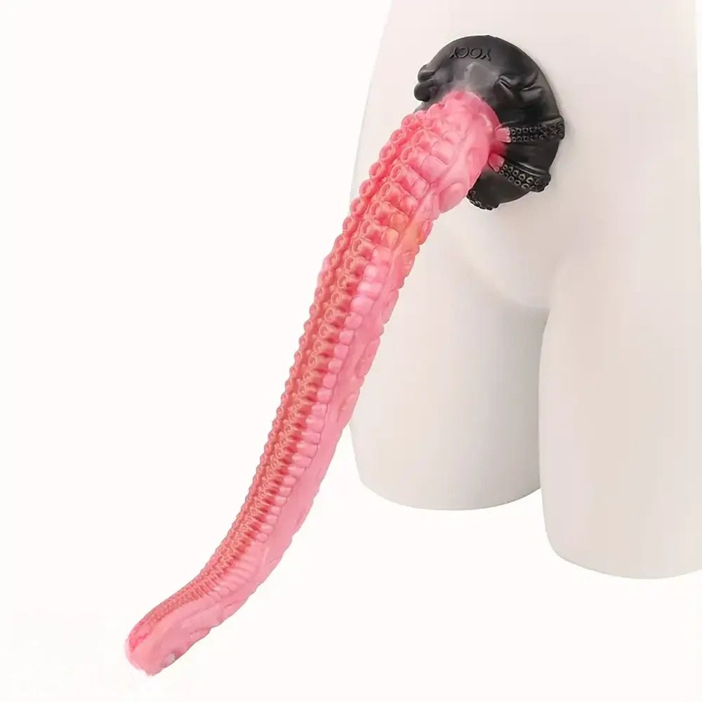 Mixed color octopus tentacle fantasy dildo, photo 1