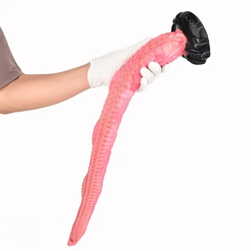 Mixed color octopus tentacle fantasy dildo, photo 2