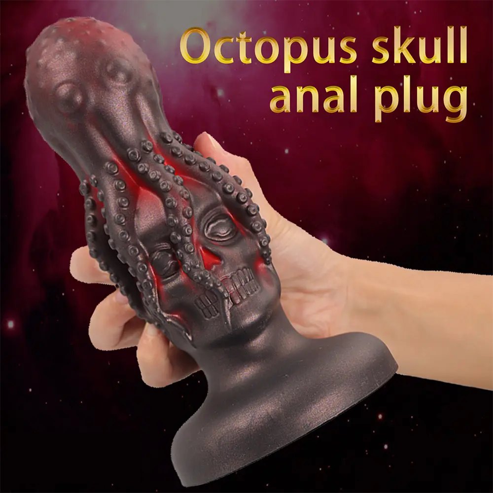 Octopus skull fantasy dildo, photo 2