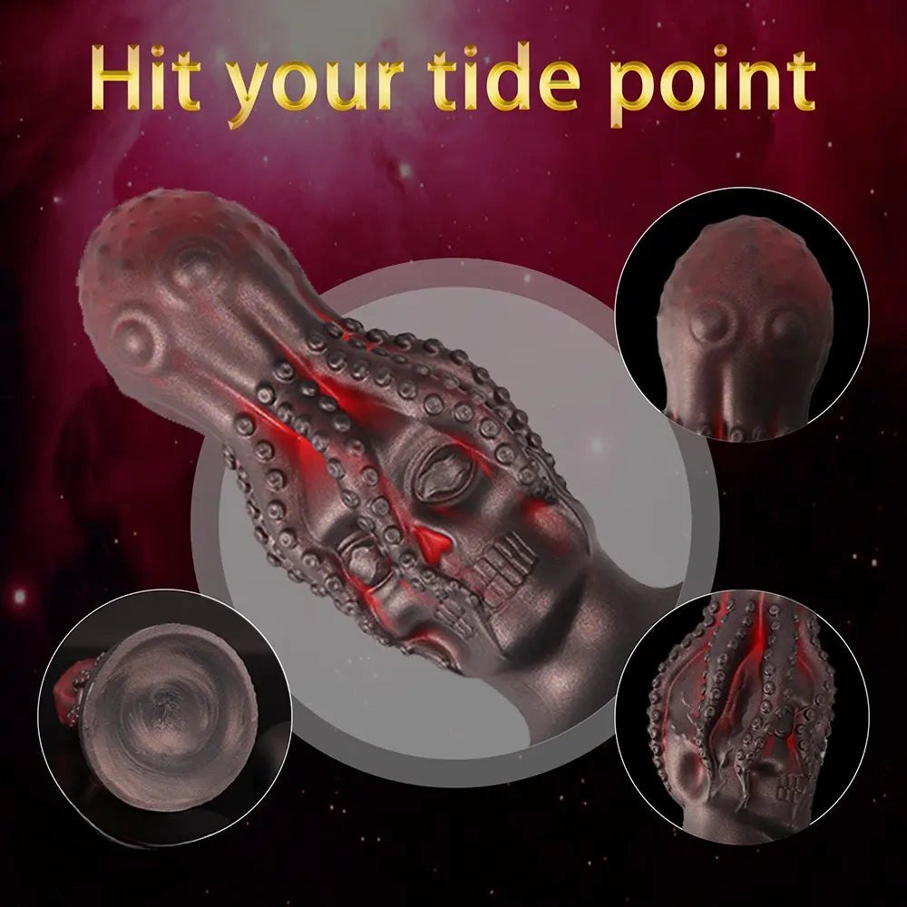 Octopus skull fantasy dildo, photo 4