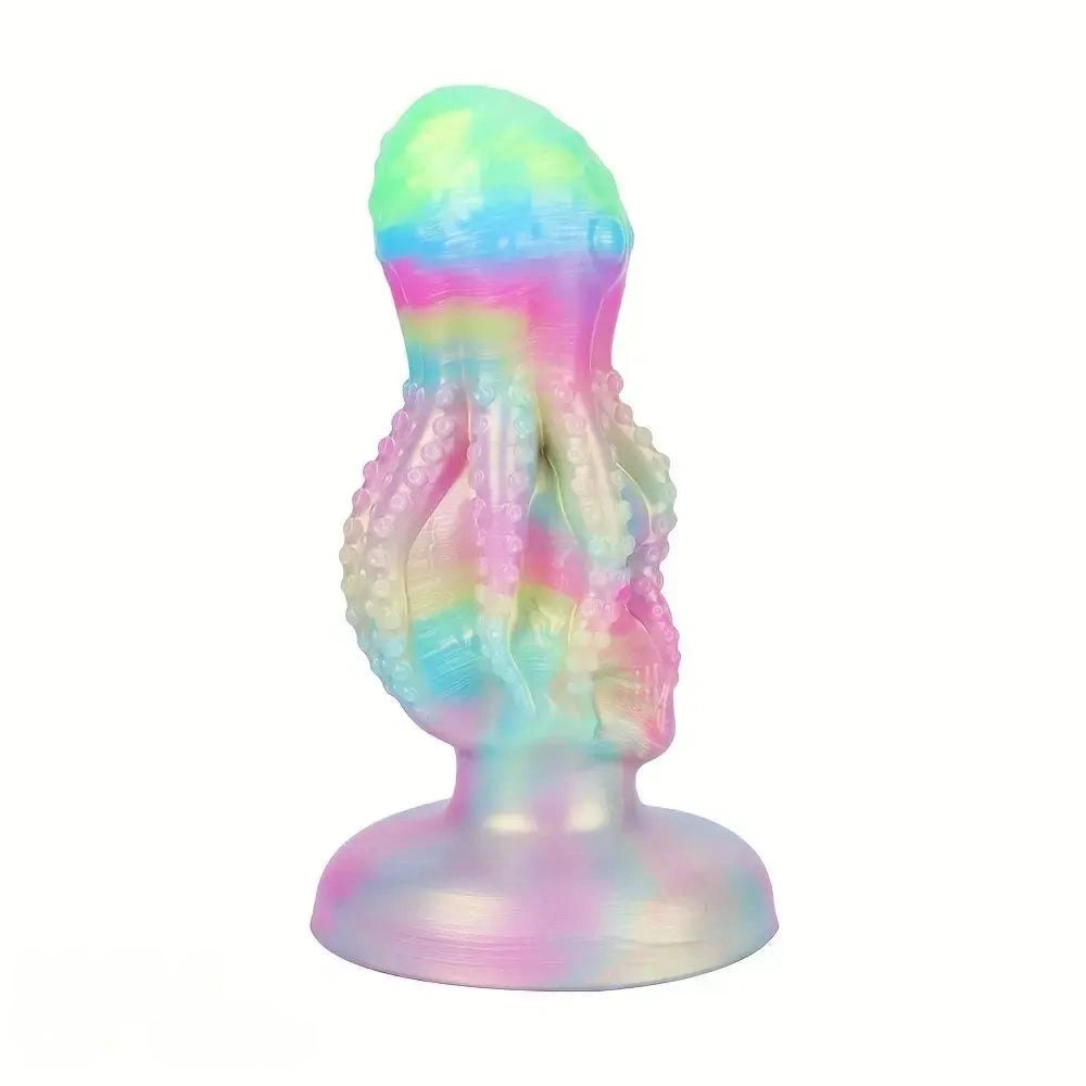 Iridescent octopus skull fantasy dildo, photo 13