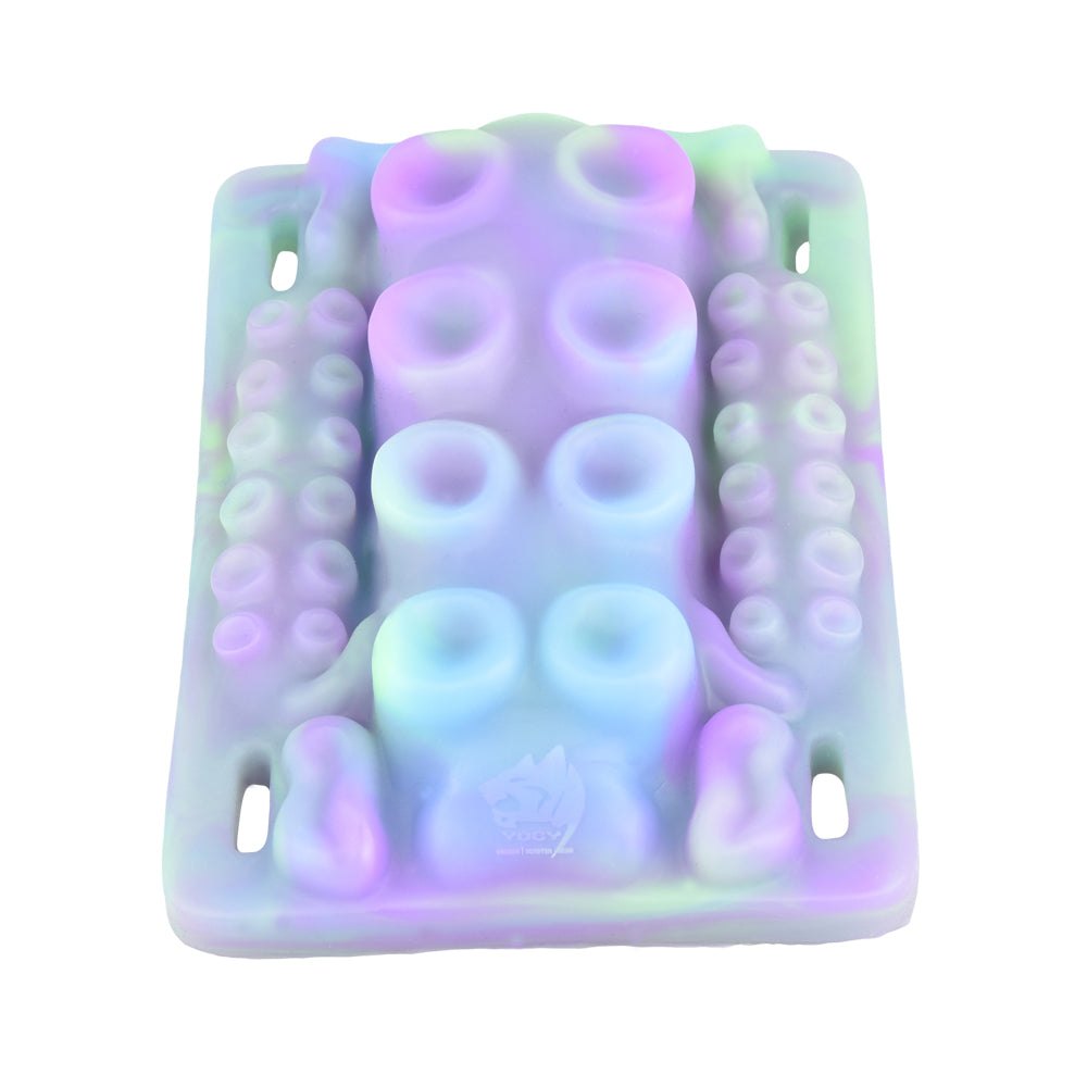 Pastel swirl octopus suction-cup grinding cushion, photo 1