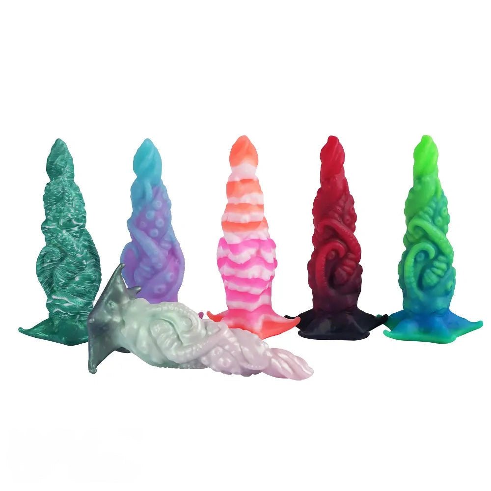 Marbled octopus tentacle dildo, photo 1