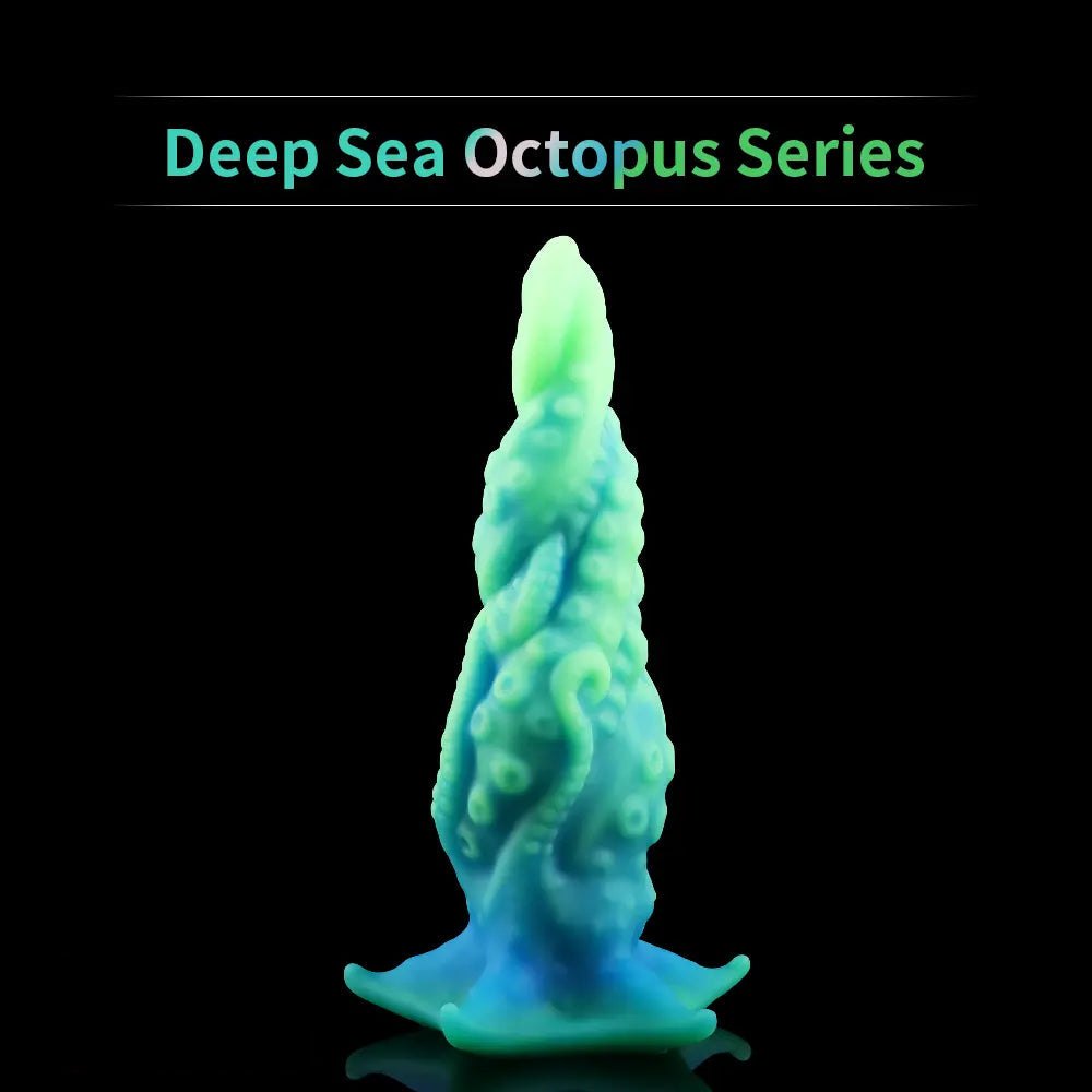 Marbled octopus tentacle dildo, photo 14