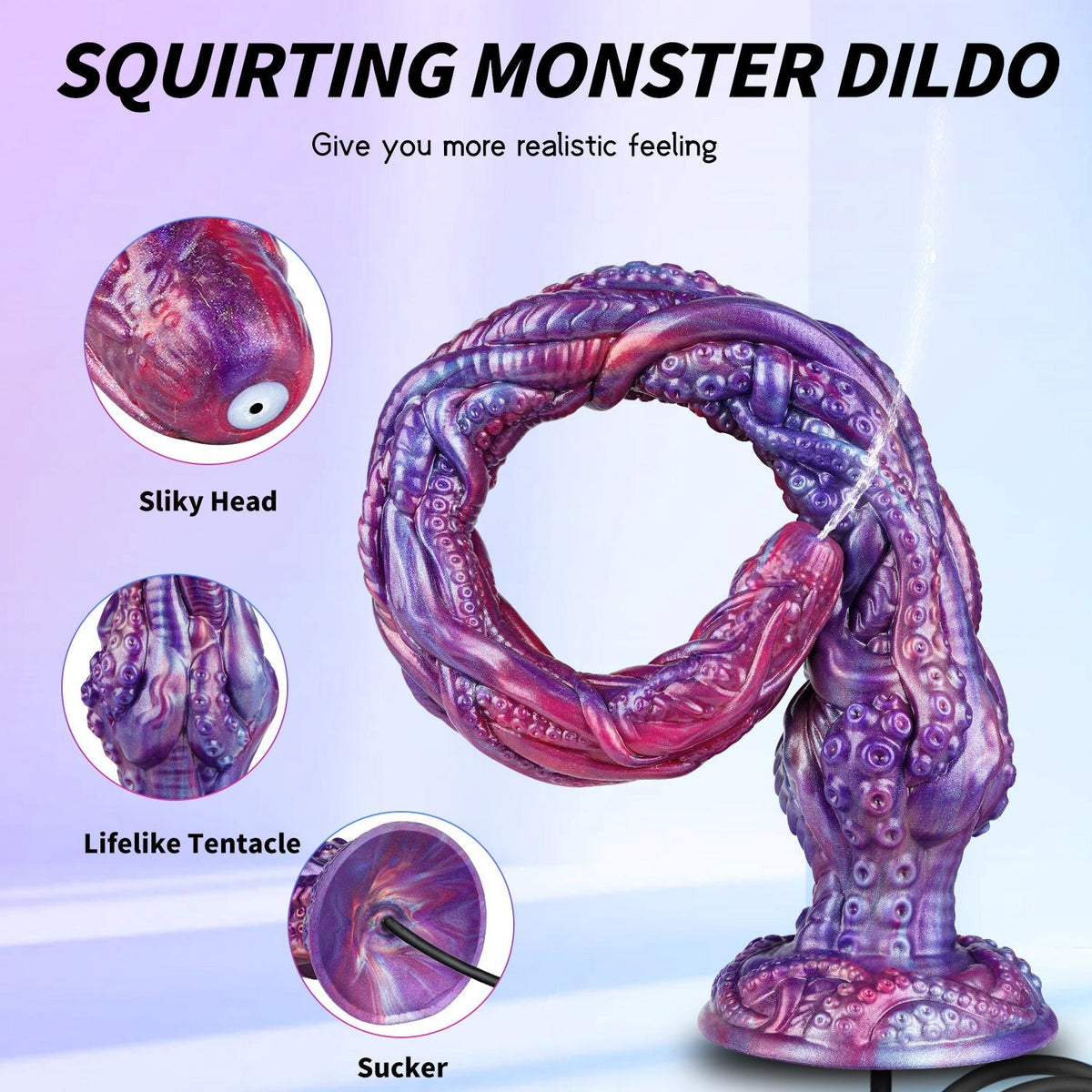Octopus tentacle endoscope camera dildo, photo 10