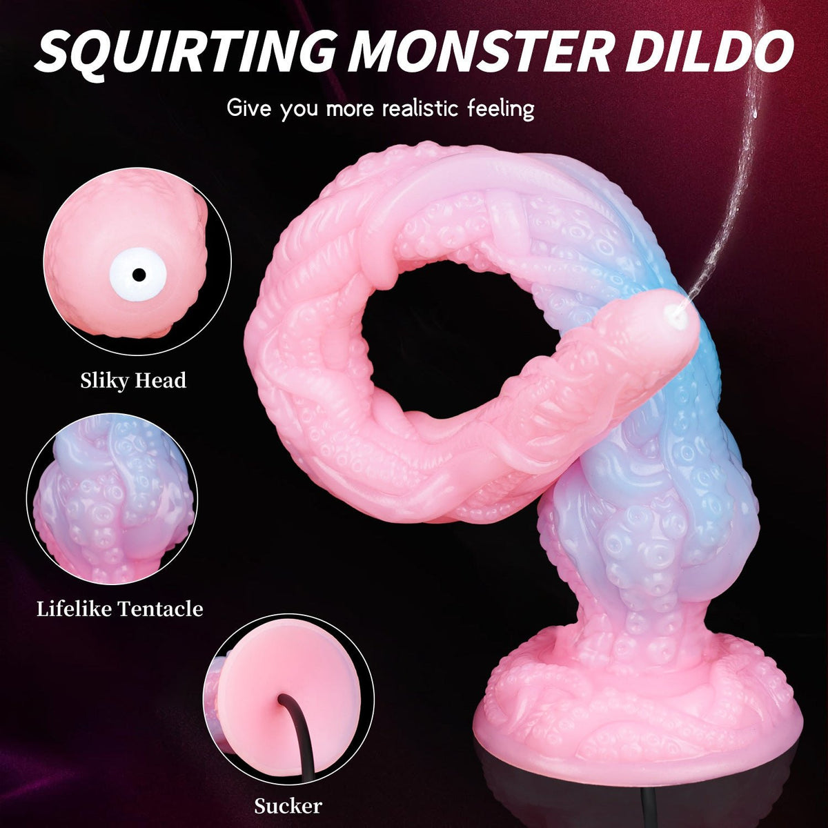 Octopus tentacle endoscope camera dildo, photo 11
