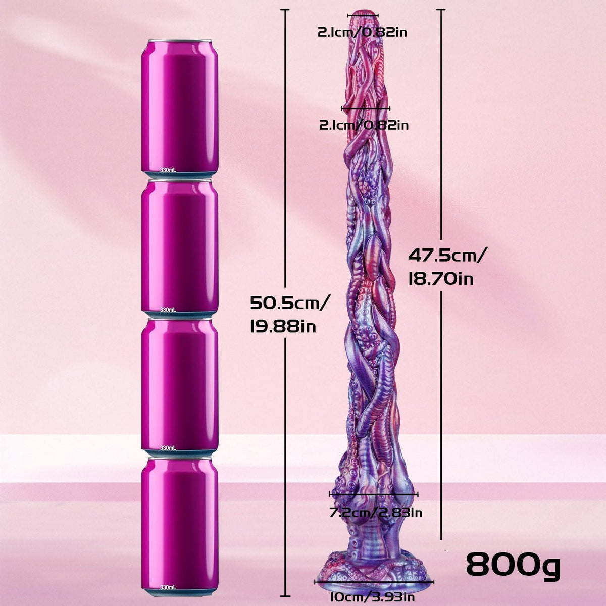 Octopus tentacle endoscope camera dildo, photo 13