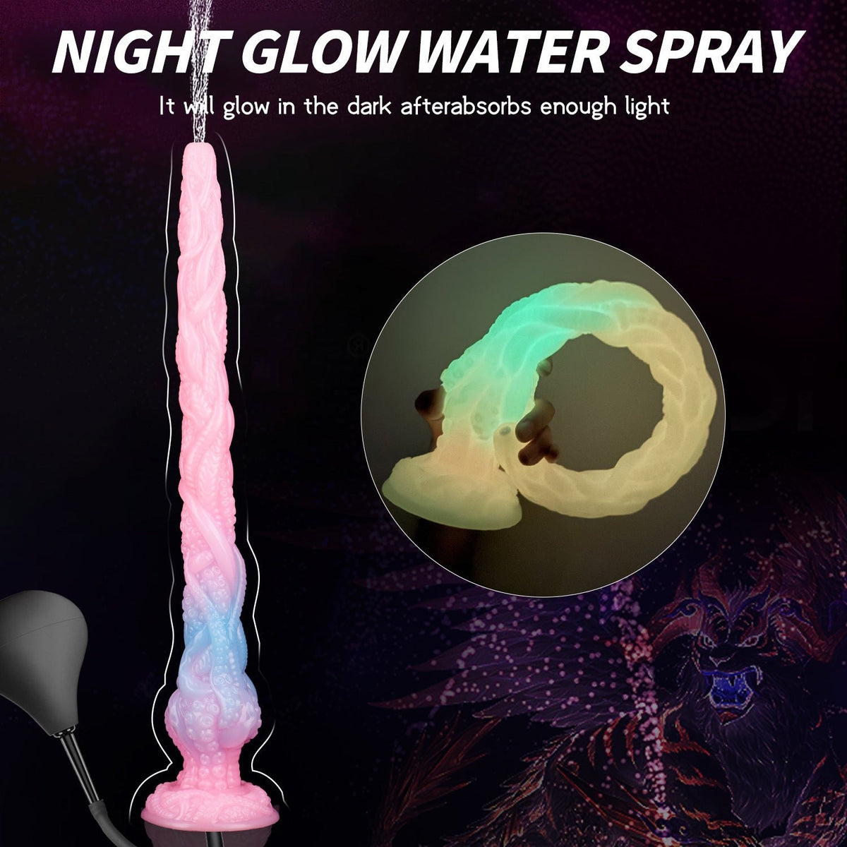 Octopus tentacle endoscope camera dildo, photo 8