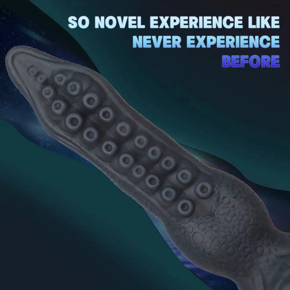 Octopus tentacle fantasy dildo with suction cup base, photo 10