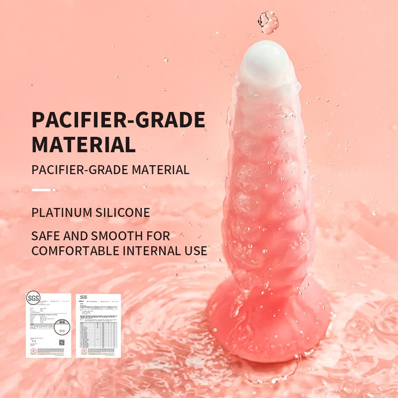 Pink octopus tentacle silicone dildo, photo 4
