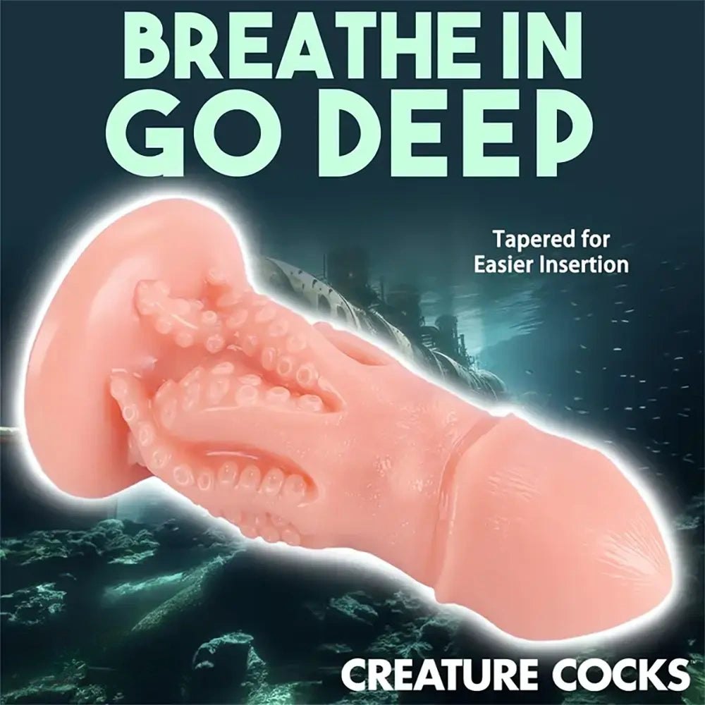 Octopus tentacle fantasy dildo, photo 15
