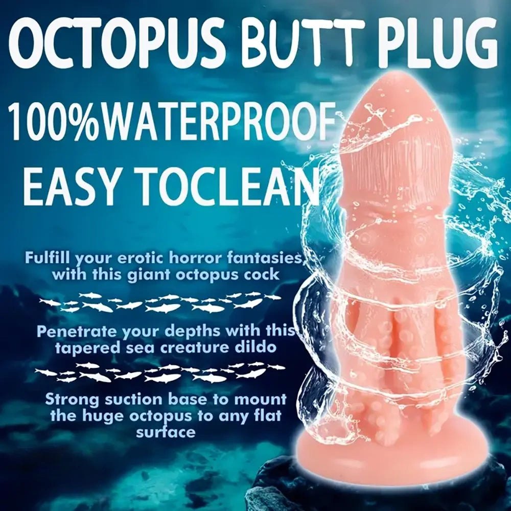 Octopus tentacle fantasy dildo, photo 4