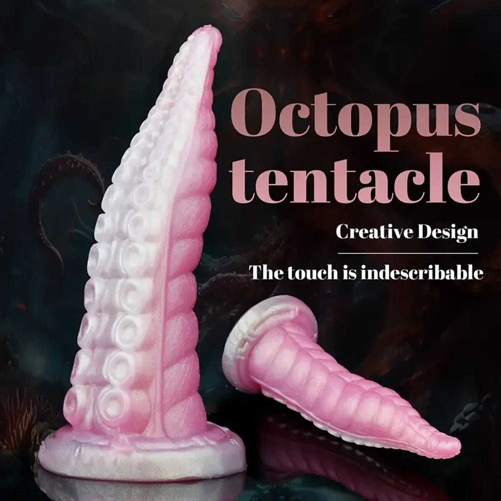 Pink octopus tentacle dildo, photo 1