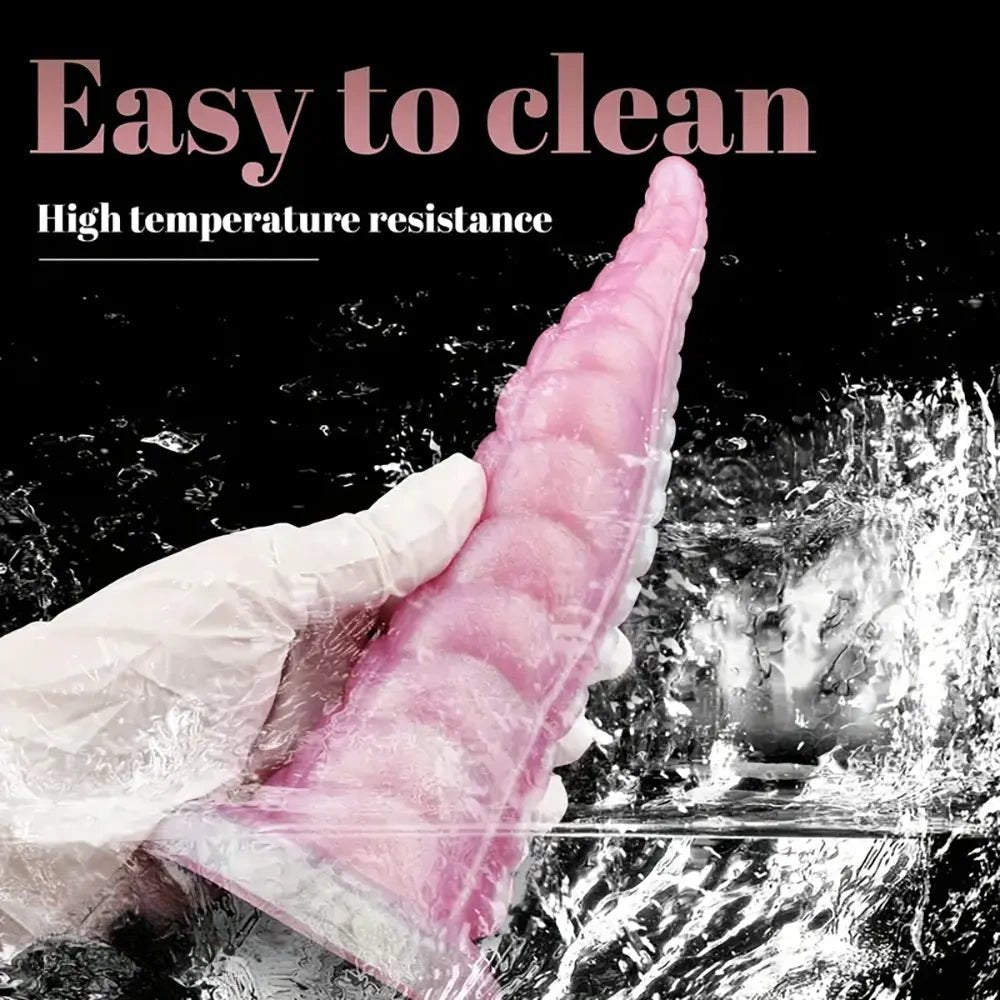 Pink octopus tentacle dildo, photo 8