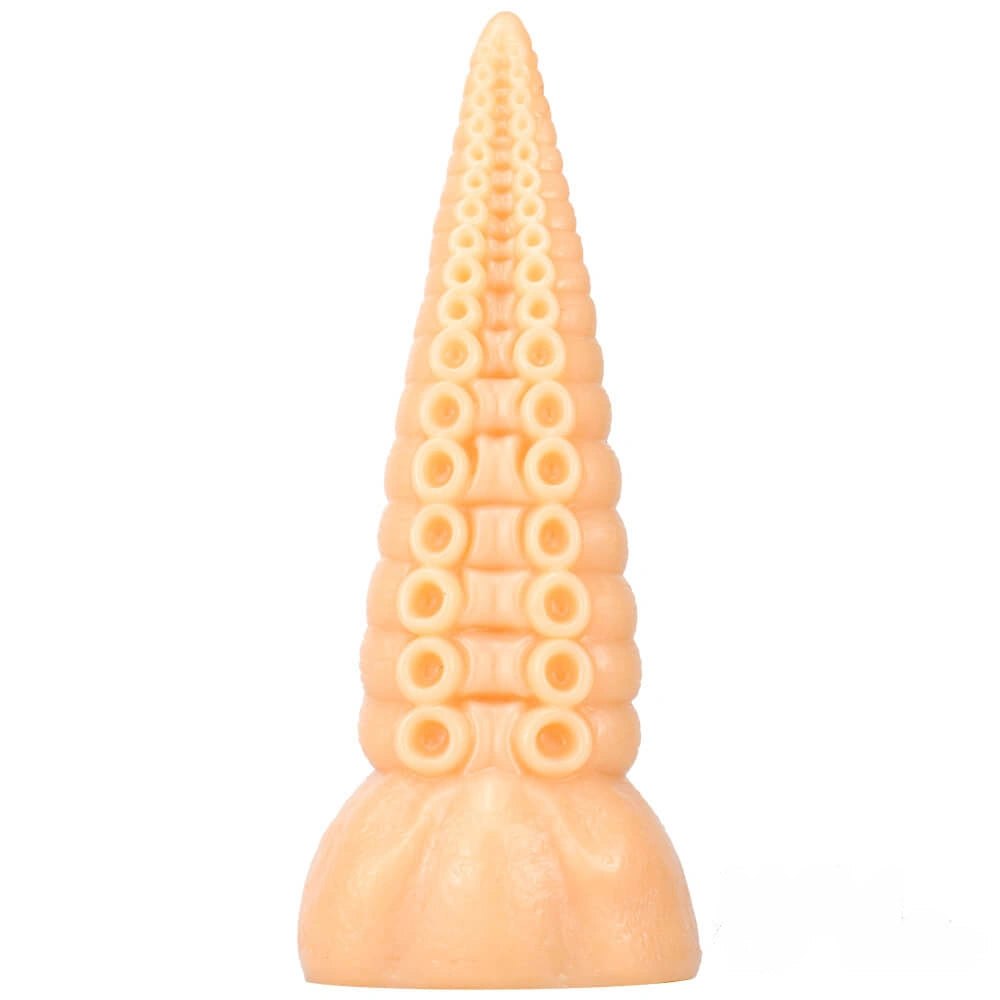Flesh tentacle fantasy PVC dildo
