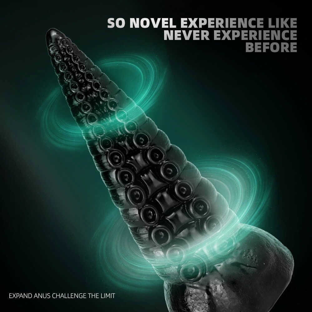Tentacle fantasy PVC dildo, photo 12