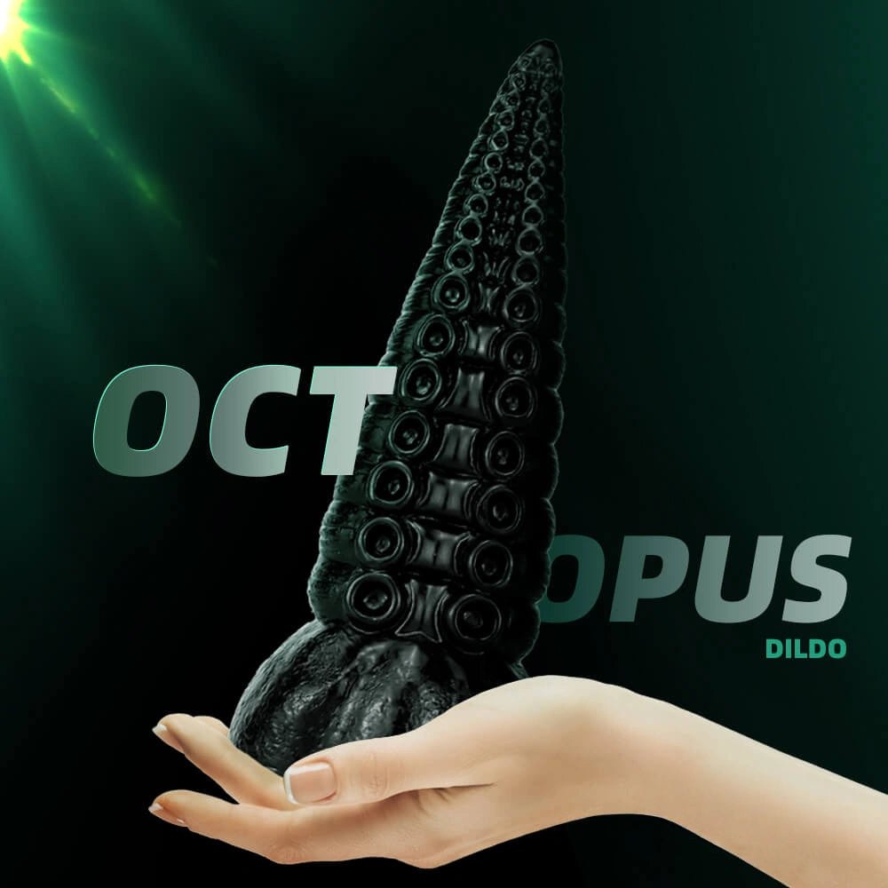 Tentacle fantasy PVC dildo, photo 9