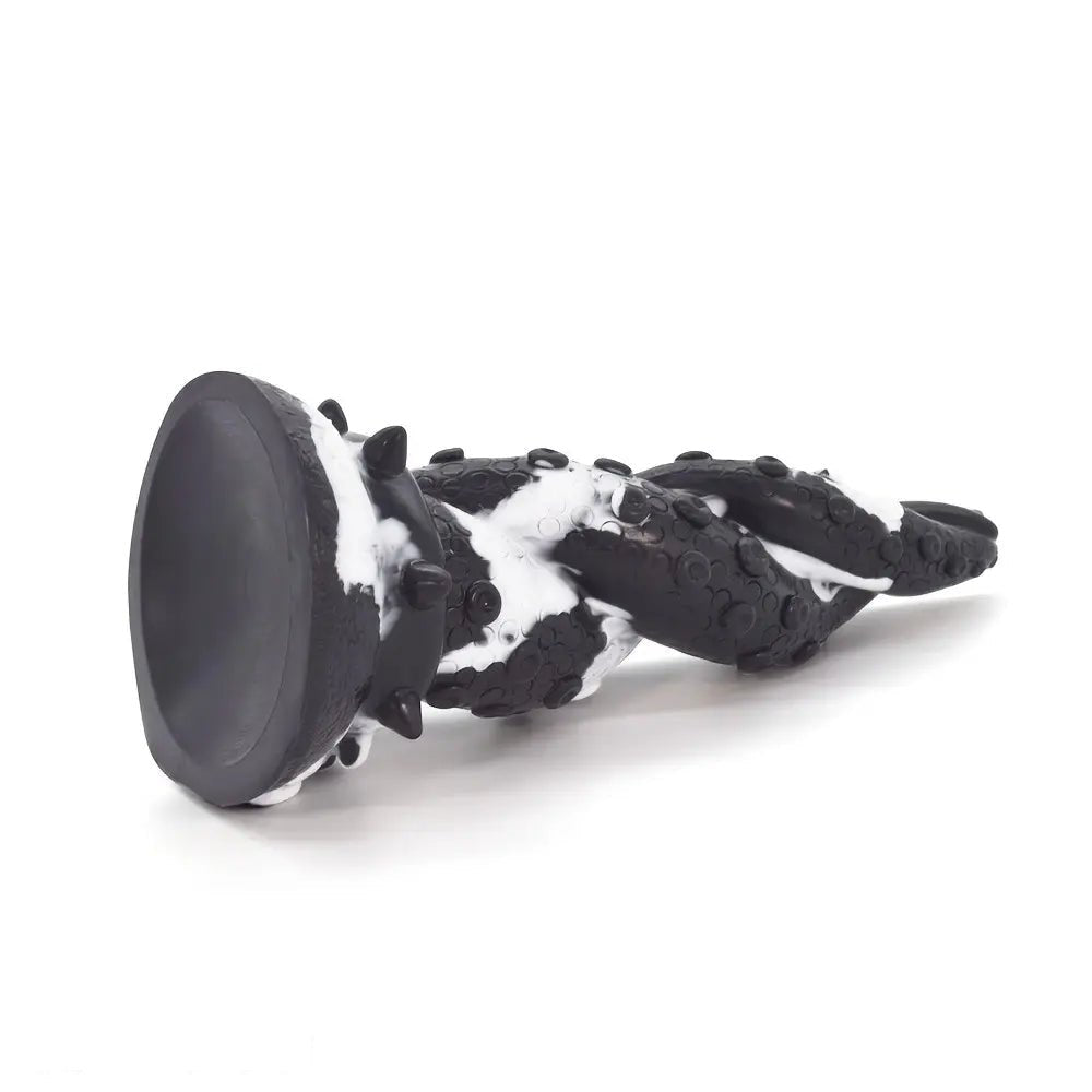 Black and white octopus tentacle fantasy dildo, photo 3