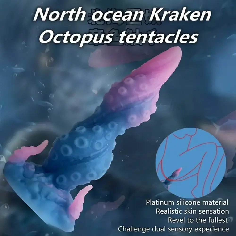 Octopus tentacle fantasy dildo, photo 2