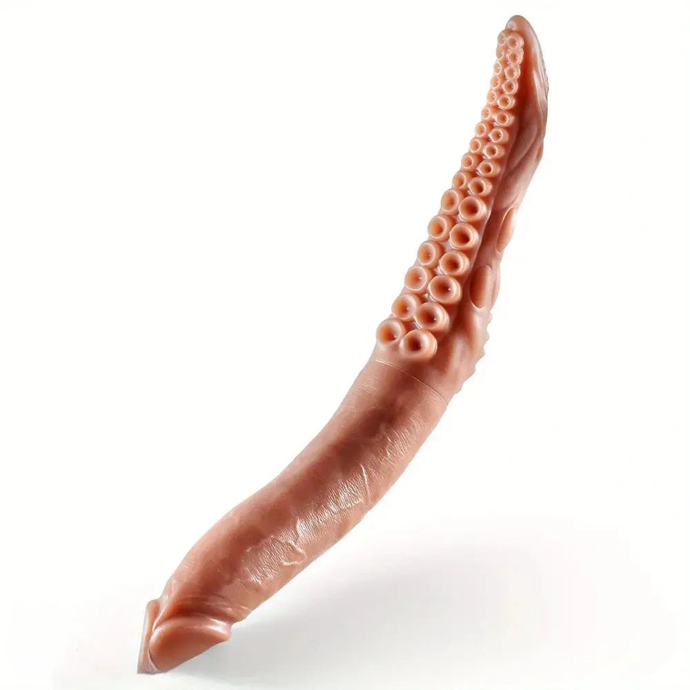 Brown octopus tentacle dildo, photo 1