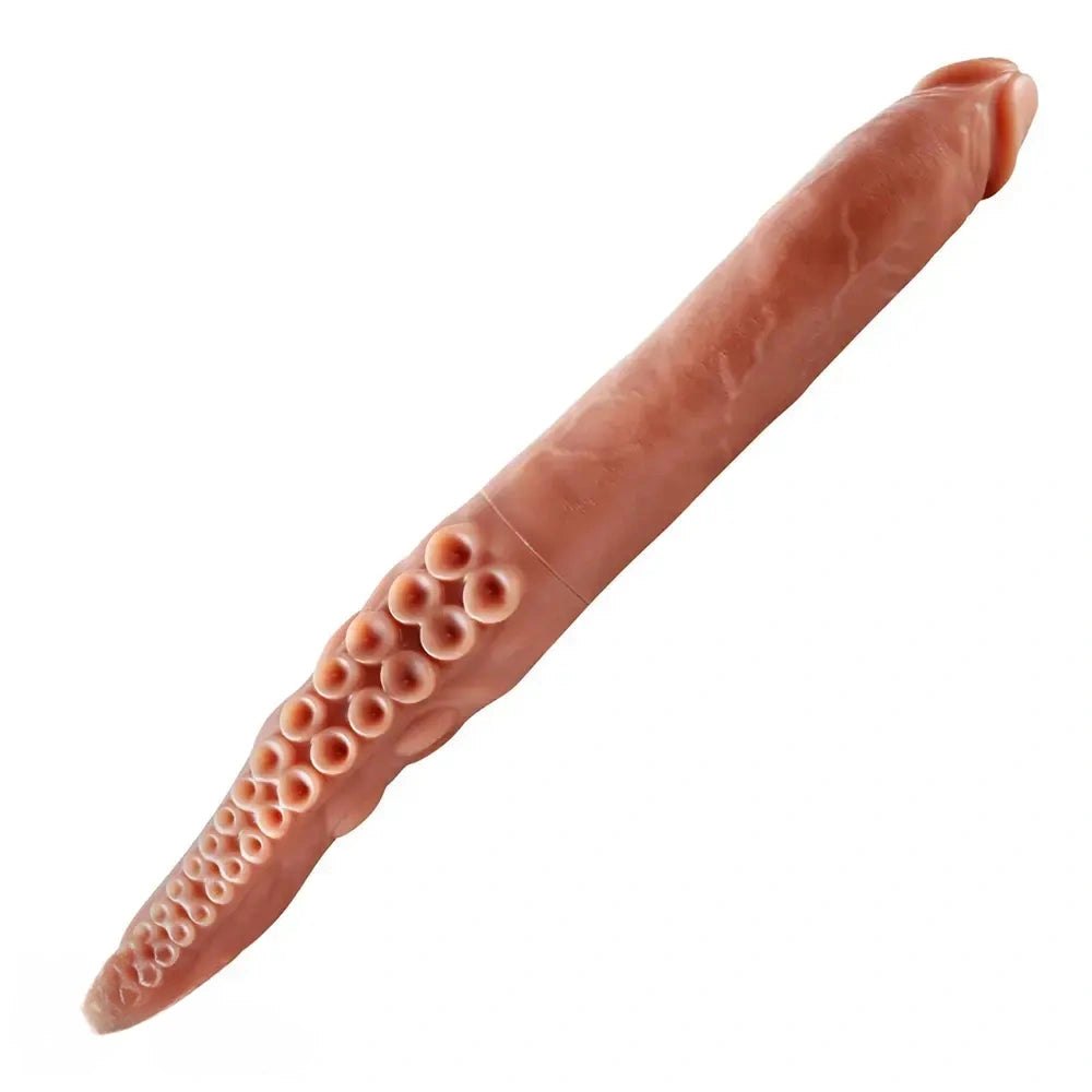 Brown octopus tentacle dildo, photo 2