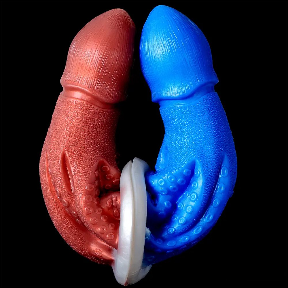 Octopus tentacle silicone fantasy dildo, photo 5
