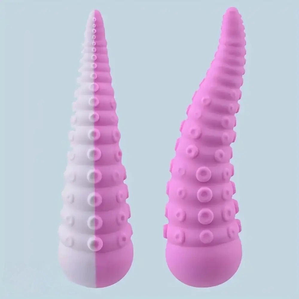 Ribbed silicone octopus tentacle dildo, photo 11