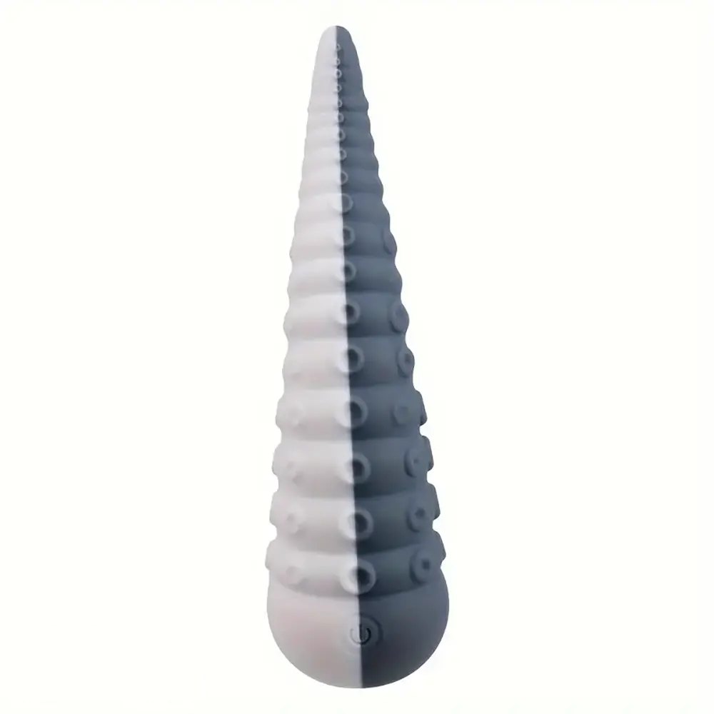 Ribbed silicone octopus tentacle dildo, photo 6