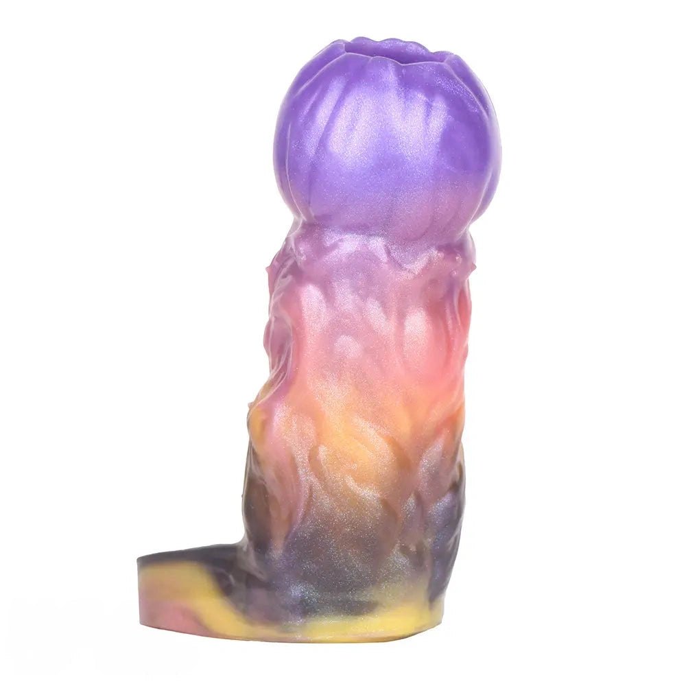 Purple and orange fantasy creature sleeve, photo 9