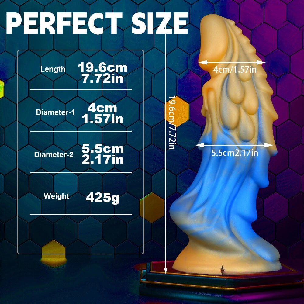 #1 ridged dragon fantasy dildo
