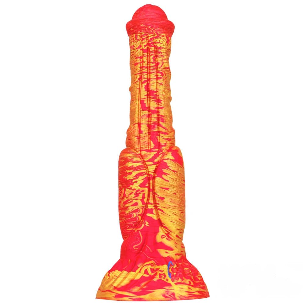 Ombre marbled horse style dildo, photo 12