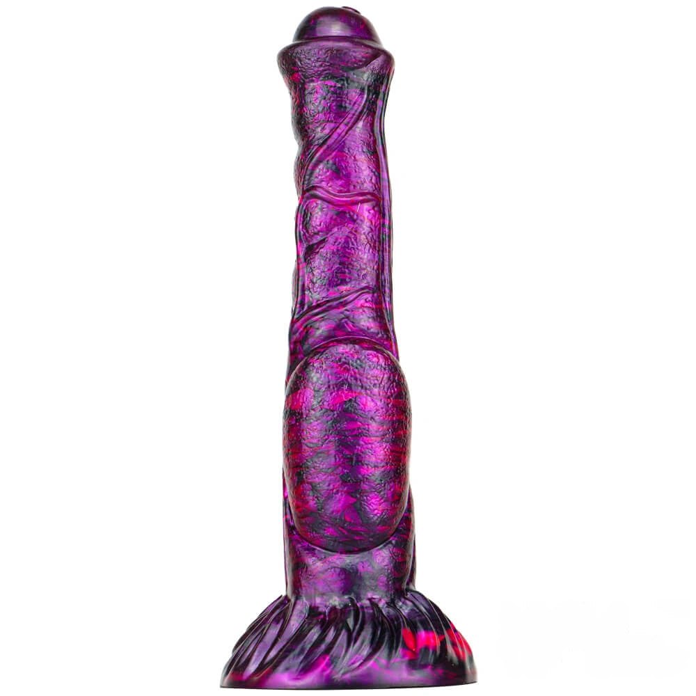 Ombre marbled horse style dildo, photo 2