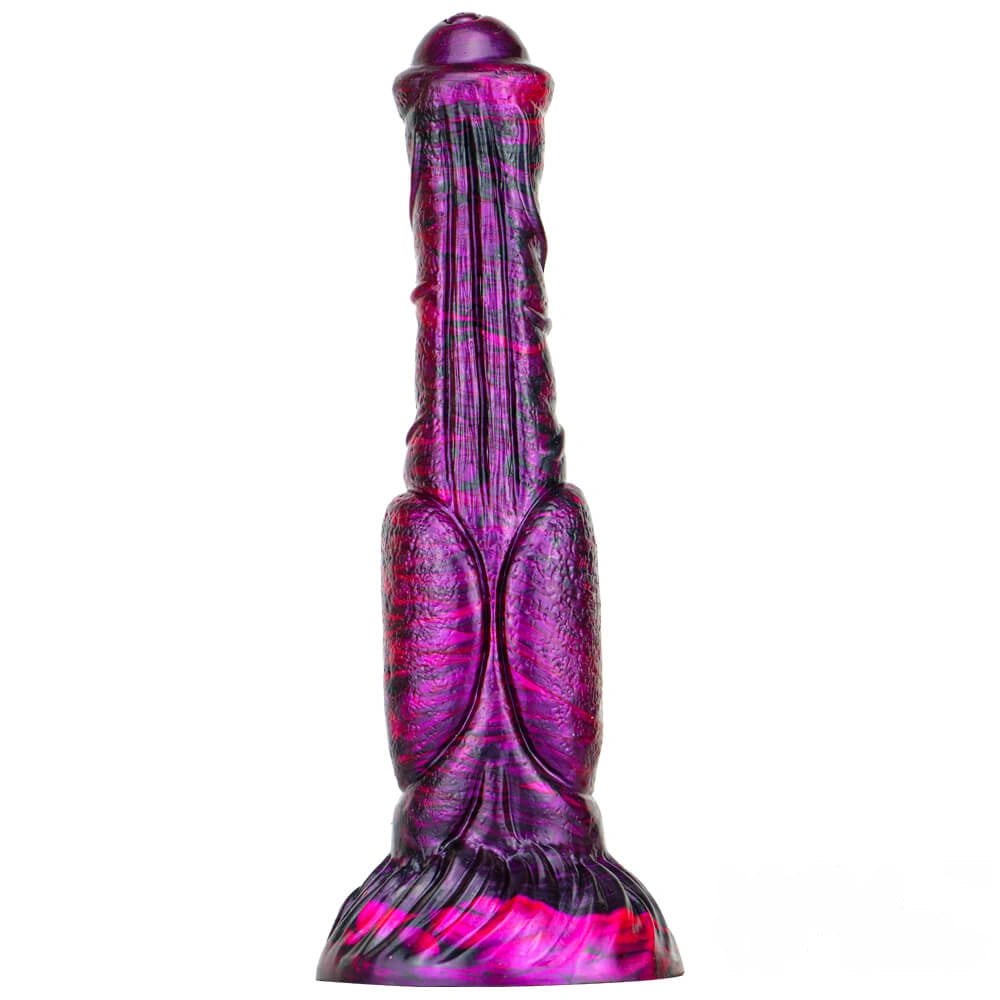 Ombre marbled horse style dildo, photo 3