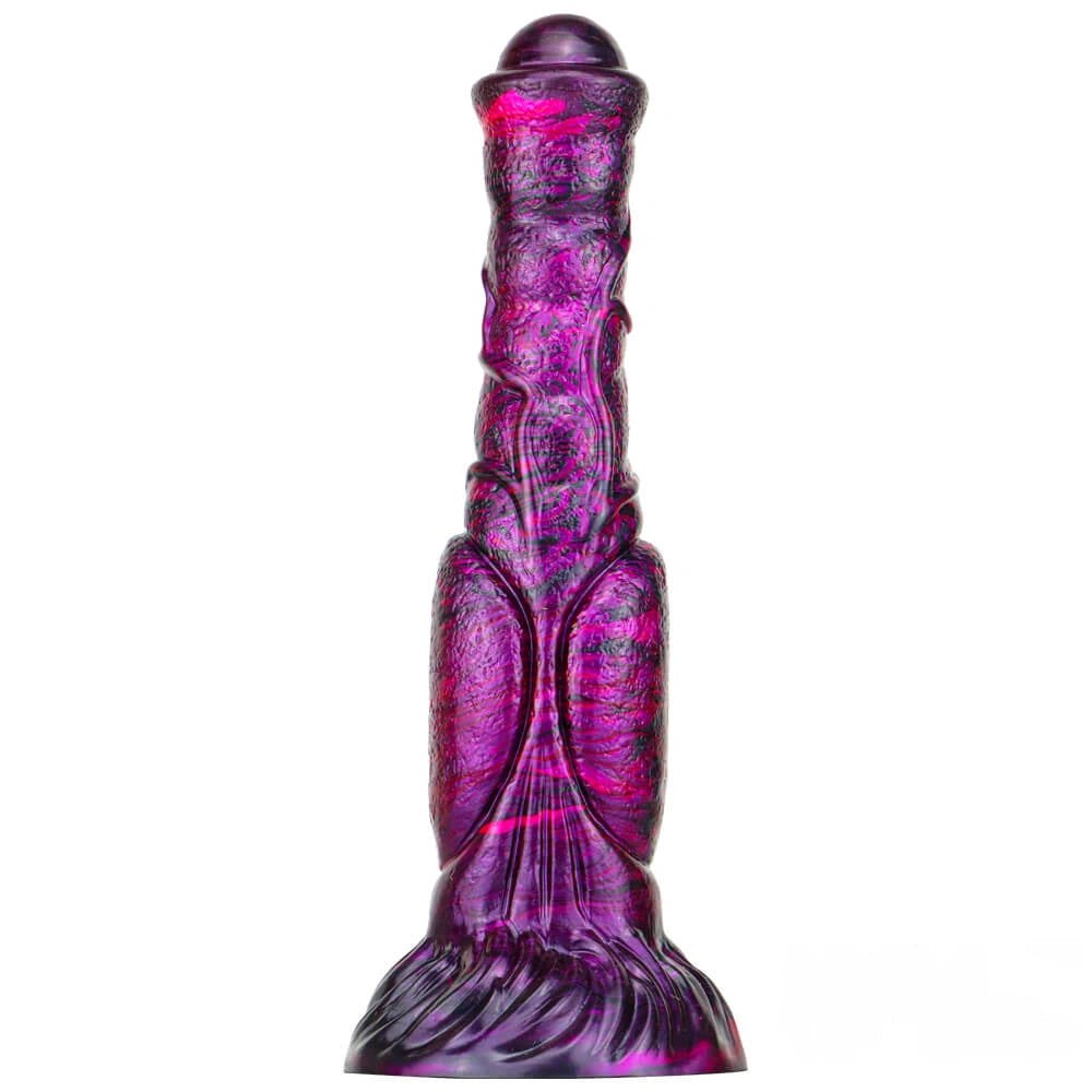 Ombre marbled horse style dildo, photo 4