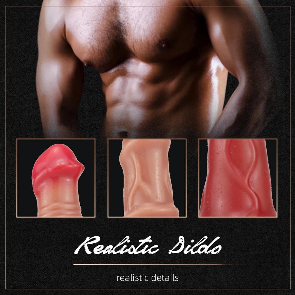 Ombre horse shaped liquid silicone dildo, photo 3