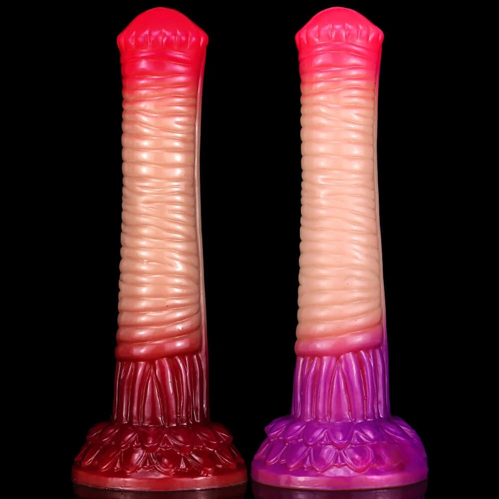 Ombre horse-style dildo, photo 1