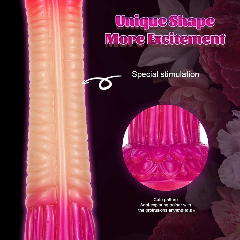 Ombre horse-style dildo, photo 8