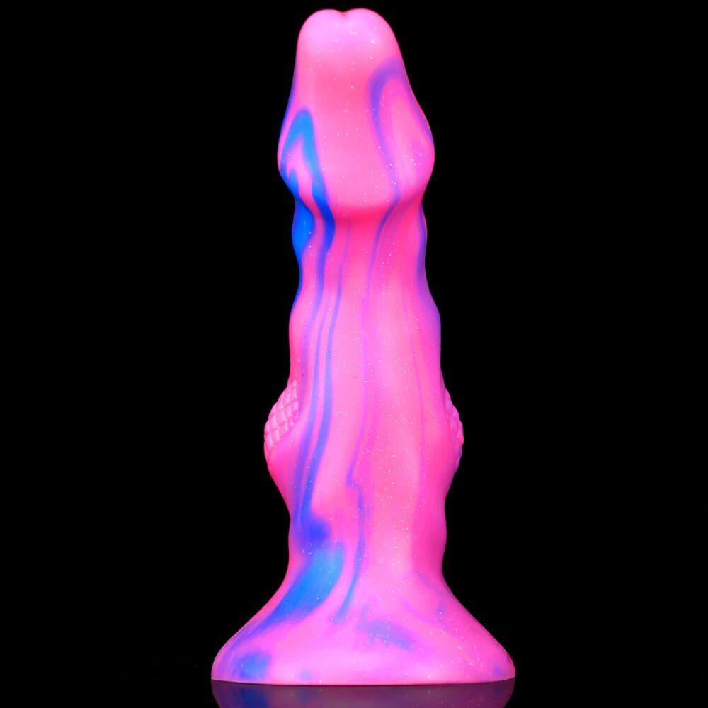 Color shift knotted animal dildo, photo 10