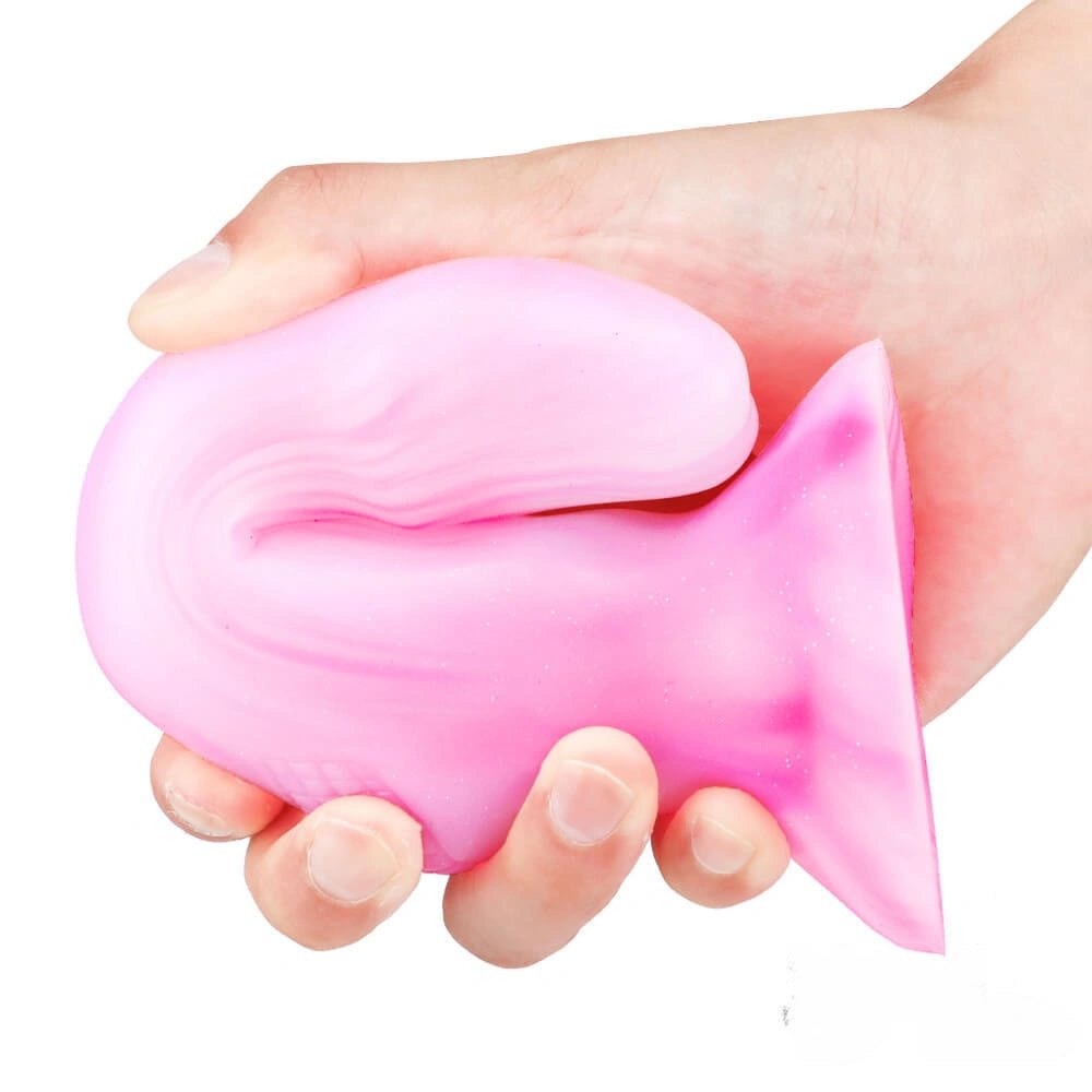 Color shift knotted animal dildo, photo 11