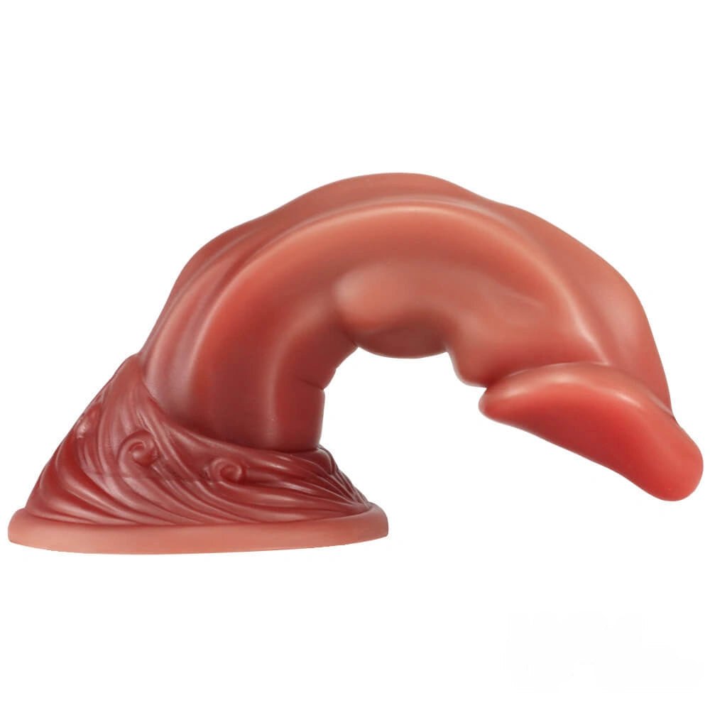 Ombre liquid silicone fantasy dildo, photo 8