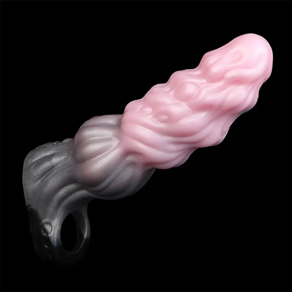 Pink fantasy ombre cock sleeve, photo 12