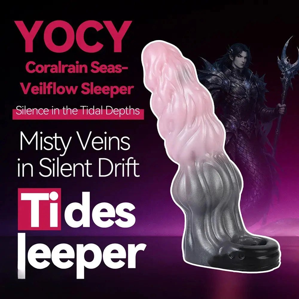Pink fantasy ombre cock sleeve, photo 4