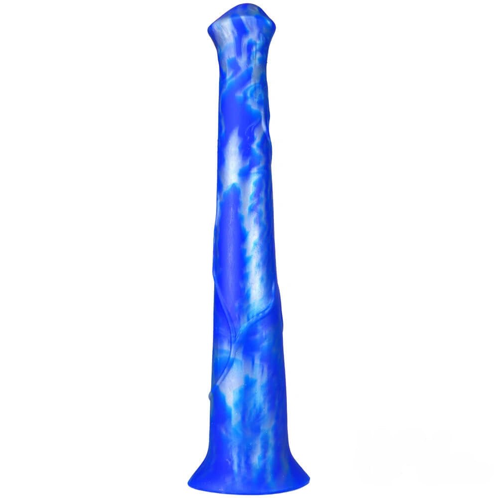 Ombre silicone butt plug, photo 1