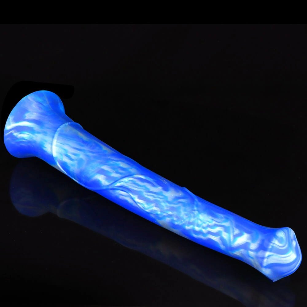 Ombre silicone butt plug, photo 7