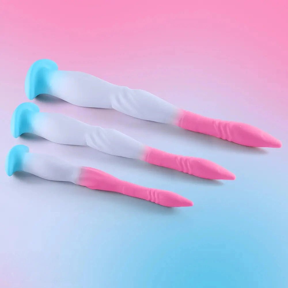 Pastel ombre fantasy dildo, photo 6
