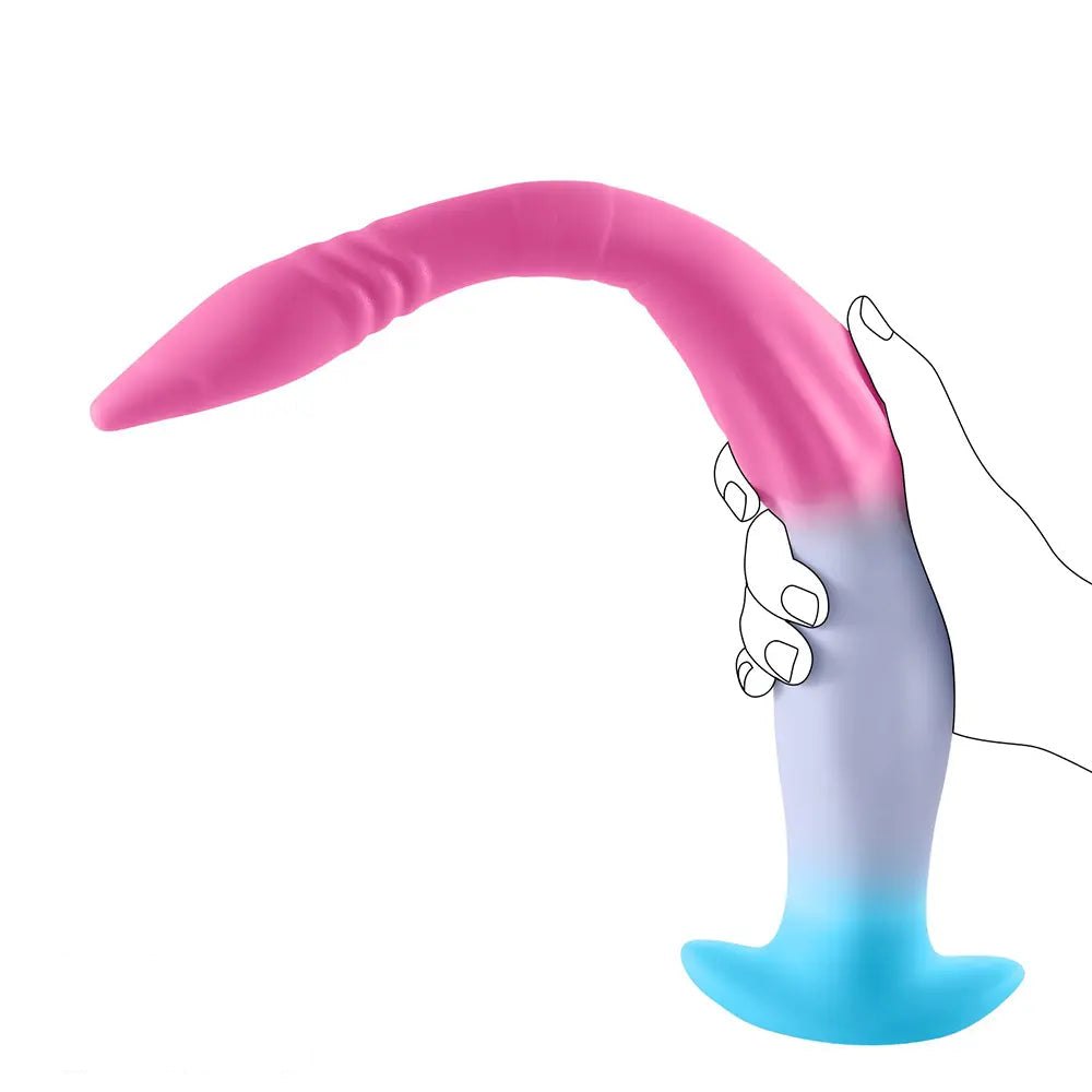 Pastel ombre fantasy dildo, photo 7