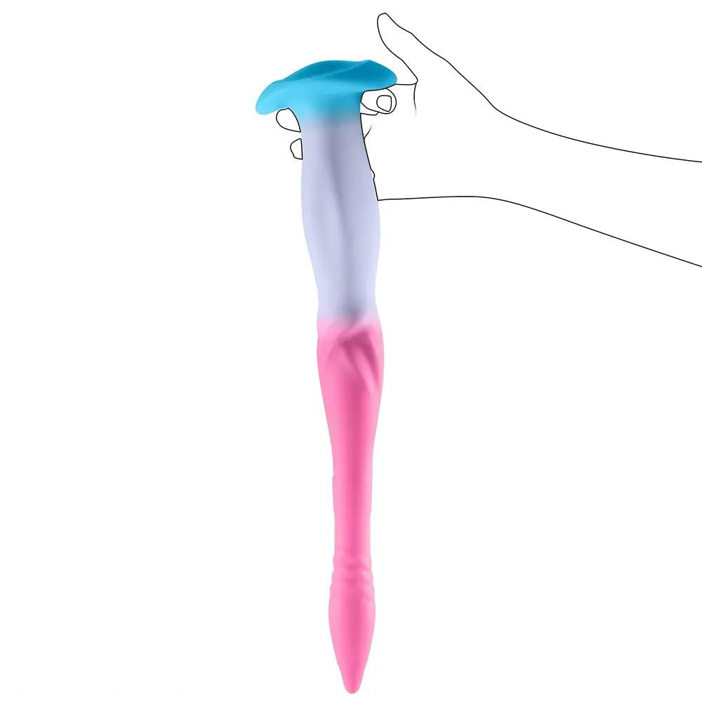 Pastel ombre fantasy dildo, photo 9